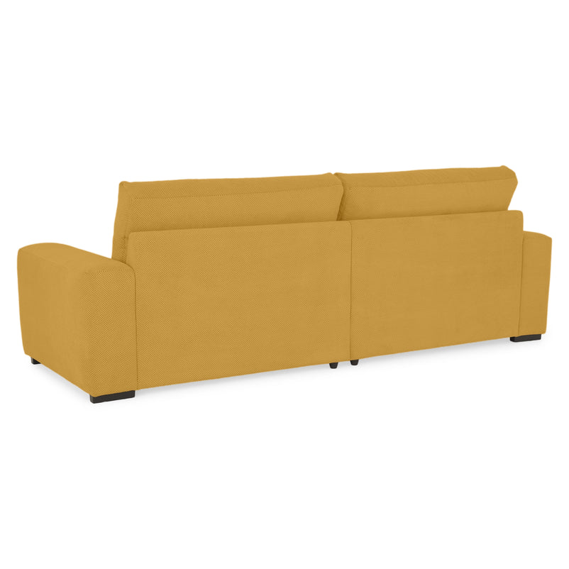 WIDE Canapea extensibilă, 4 locuri, stofă