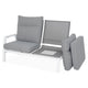 SALZBURG Set mobilier terasă/grădină, 2 canapele