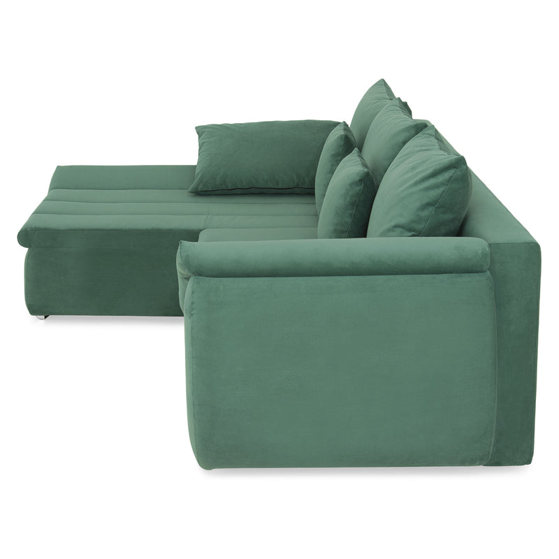 MINIDIAZ Canapea extensibilă, șezlong stânga/dreapta, stofă