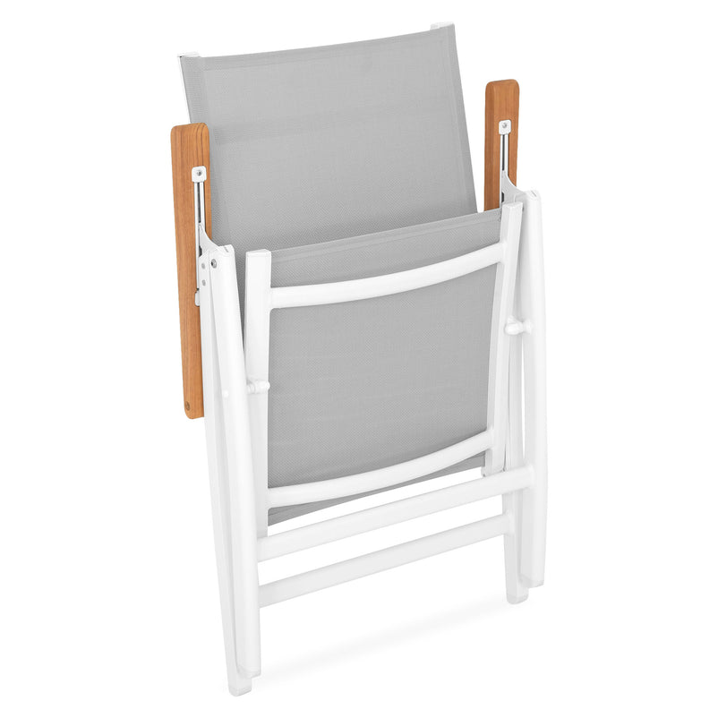 EASY Scaun cu spătar reglabil și pliabil exterior