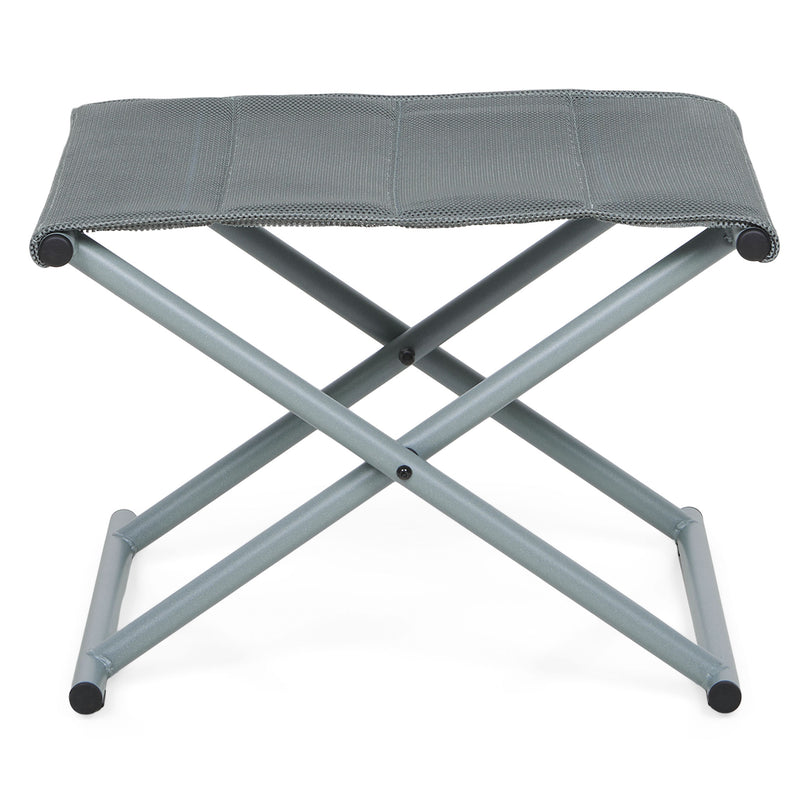 TELAVI Set mobilier terasă/grădină, fotoliu și taburet