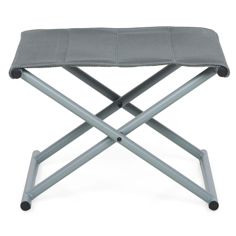 TELAVI Set mobilier terasă/grădină, fotoliu și taburet