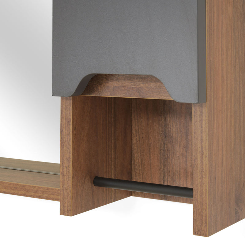 ONDA Set mobilier baie, dulap suspendat și oglindă