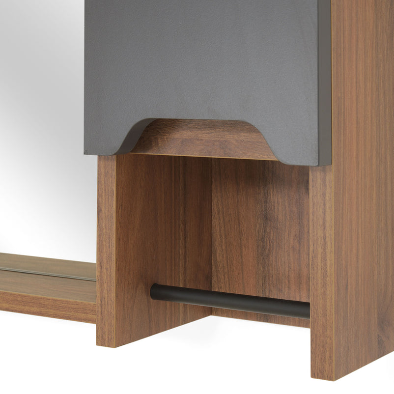 ONDA Set mobilier baie, dulap suspendat și oglindă