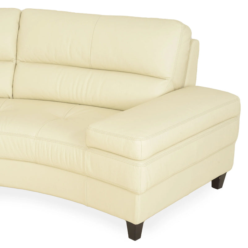 RODO Colțar semirotund, terminal stânga/dreapta, piele