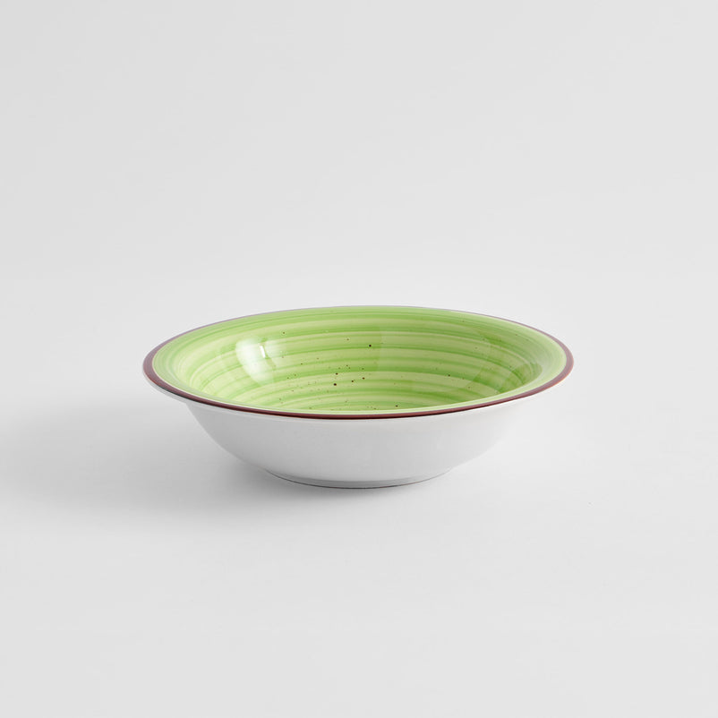 SPIRAL Set veselă, ceramică, 18 piese