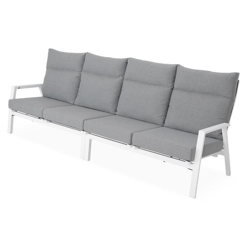 SALZBURG Set mobilier terasă/grădină, colțar și masă