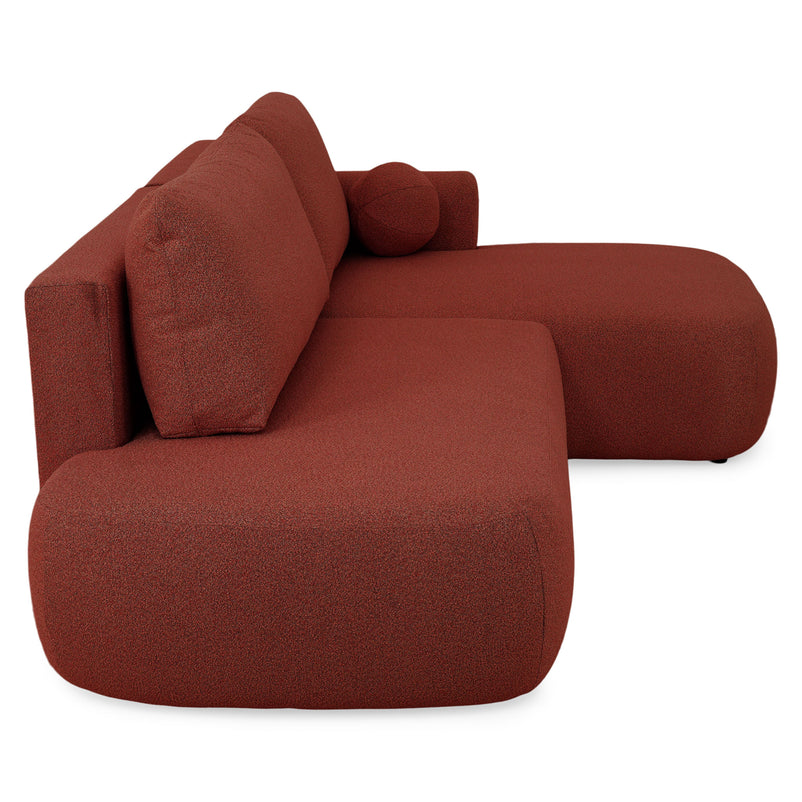 LAON Colțar extensibil, șezlong stânga/dreapta și ladă depozitare, stofă