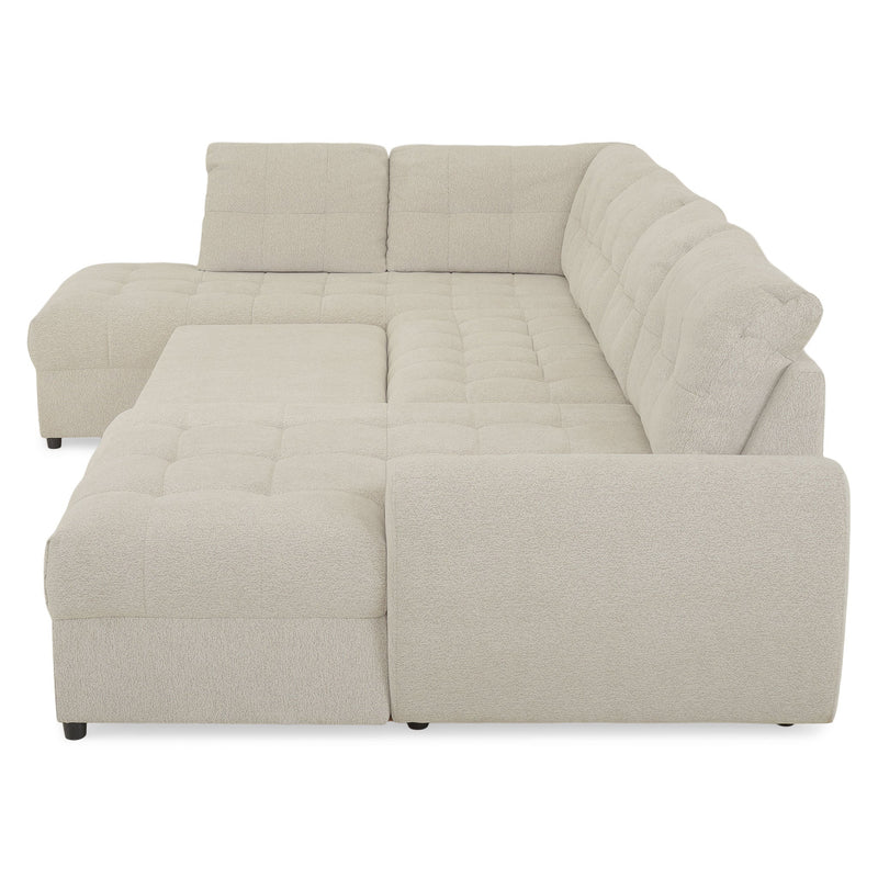 CLOUD Colțar extensibil, șezlong stânga/dreapta, stofă