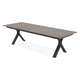 CARSON/BARI Set mobilier terasă/grădină, 8 scaune și masă extensibilă