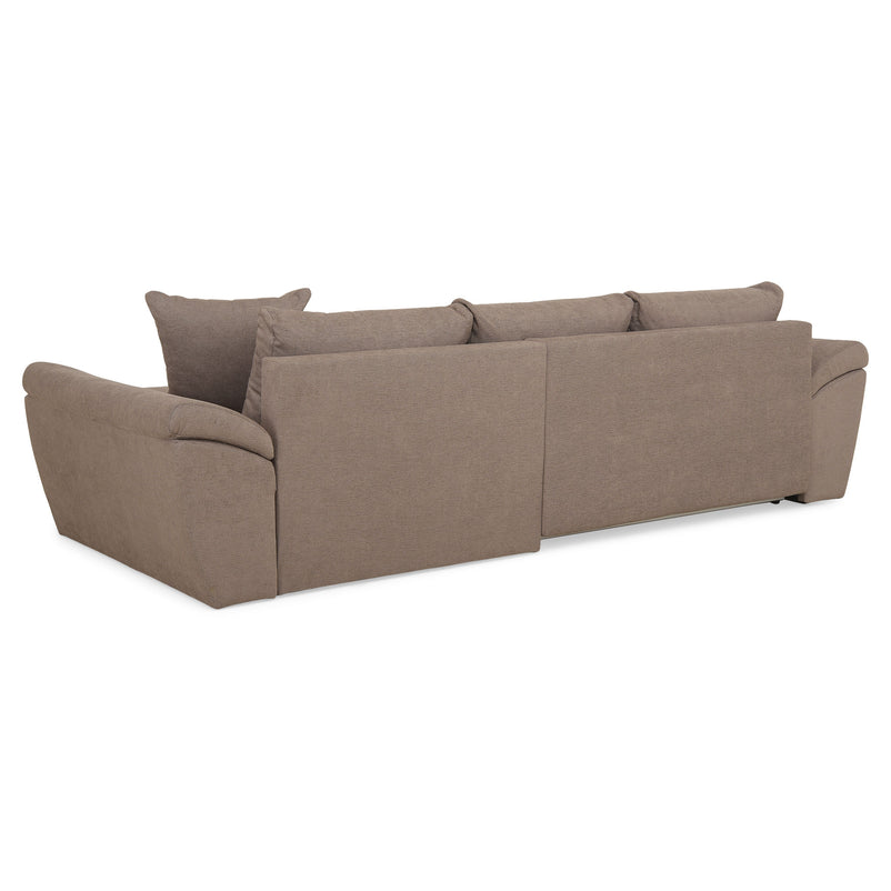 ESCAPE Colțar extensibil cu șezlong stânga/dreapta, stofă