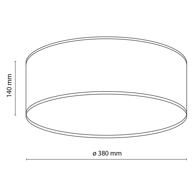 NICOL Plafonieră 4x15W E27