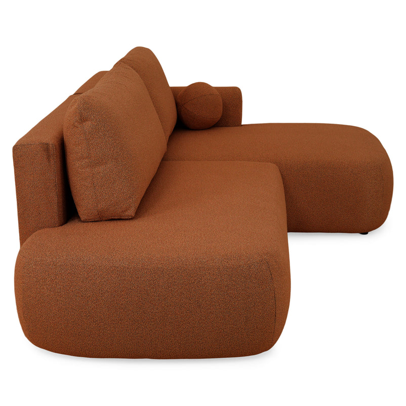 LAON Colțar extensibil, șezlong stânga/dreapta și ladă depozitare, stofă