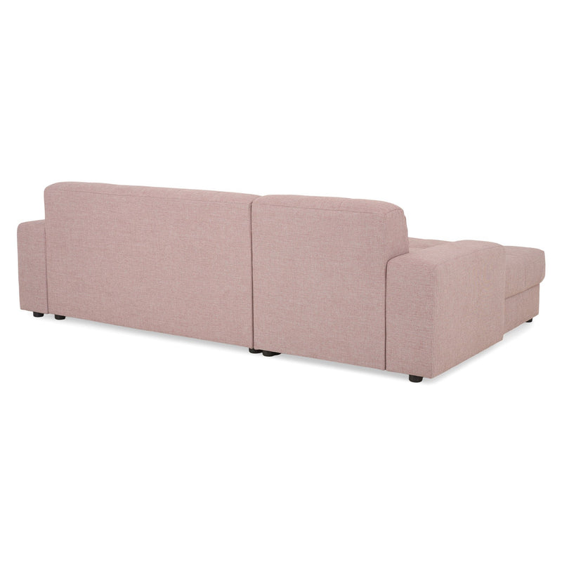 HAINES Colțar extensibil, șezlong stânga/dreapta, stofă