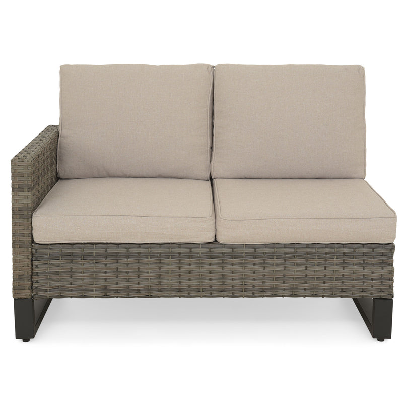 STOKE Set mobilier terasă/grădină, 2 taburete, 2 canapele și măsuță