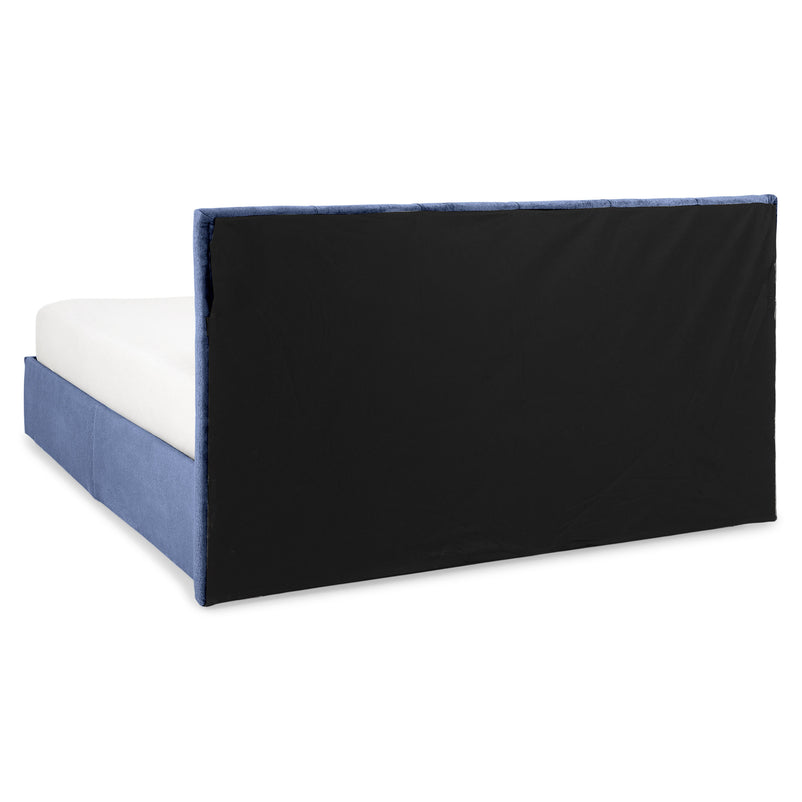 ATREA Pat tapițat, 160x200cm, somieră rabatabilă și ladă depozitare incluse