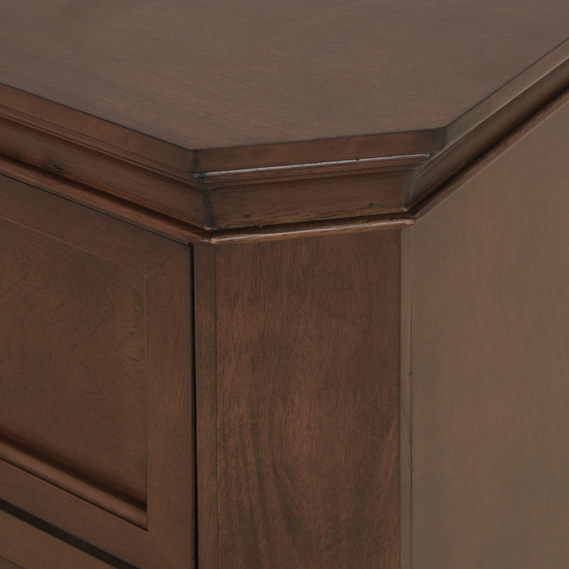 NOREGON Comodă 5 sertare