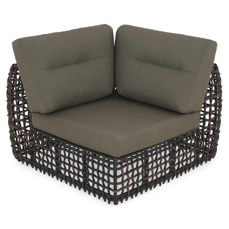 DINASTY Set mobilier terasă/grădină, colțar 5 piese și măsuță