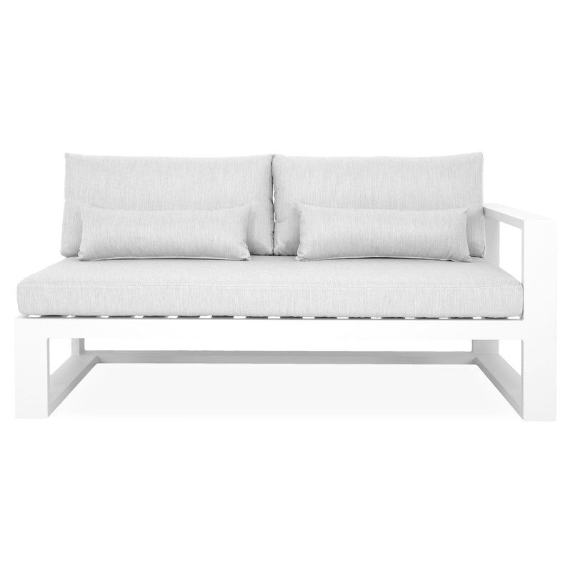 FERMO Set mobilier terasă/grădină, 2 canapele, fotoliu, element colț și masă