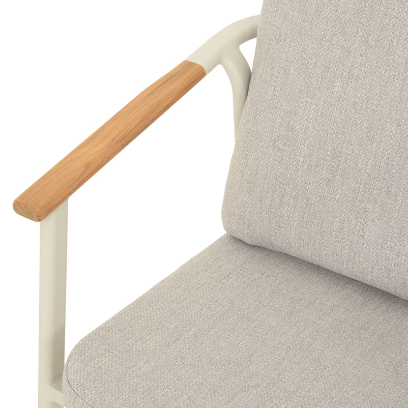 SALLY Set mobilier terasă/grădină, 6 scaune suprapozabile