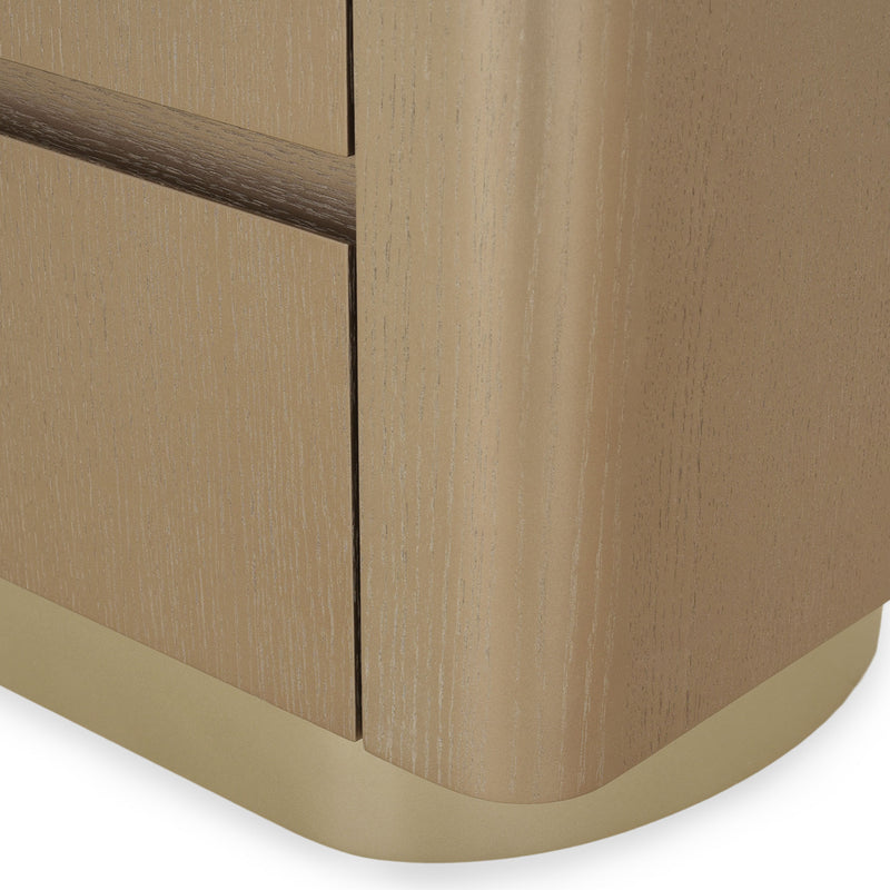 TERRENCE Noptieră 2 sertare