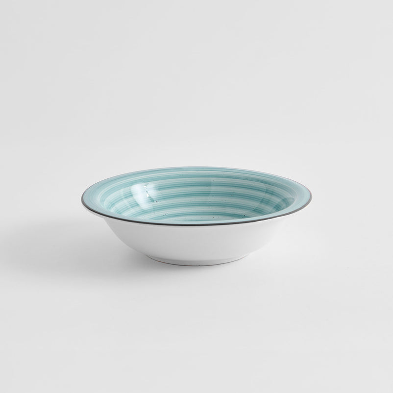 SPIRAL Set veselă, ceramică, 18 piese