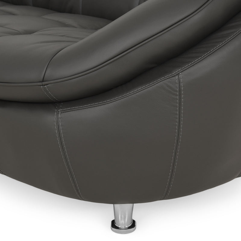 CHICAGO Canapea, 3 locuri, piele