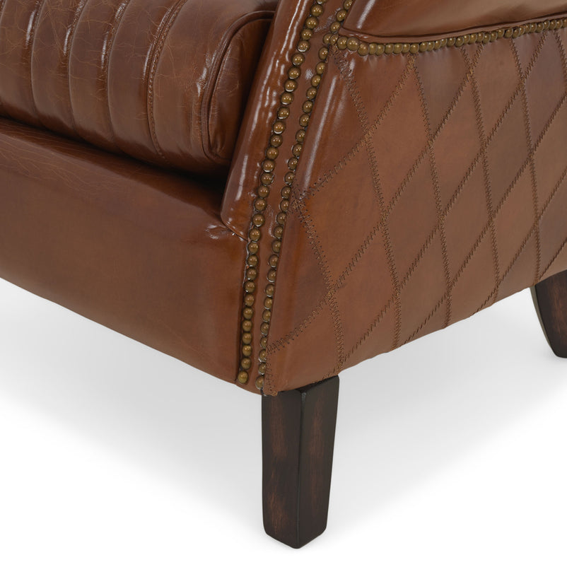 HOOPER Fotoliu, piele