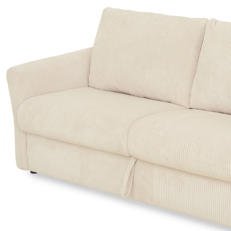 TAMAR  Canapea extensibilă, 3 locuri, stofă