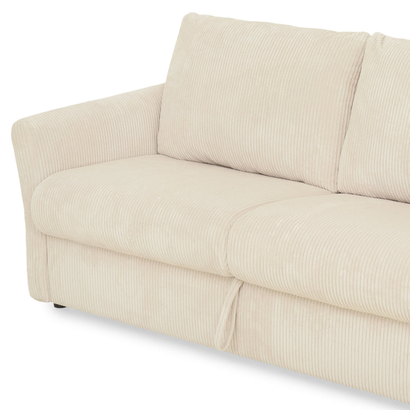 TAMAR  Canapea extensibilă, 3 locuri, stofă