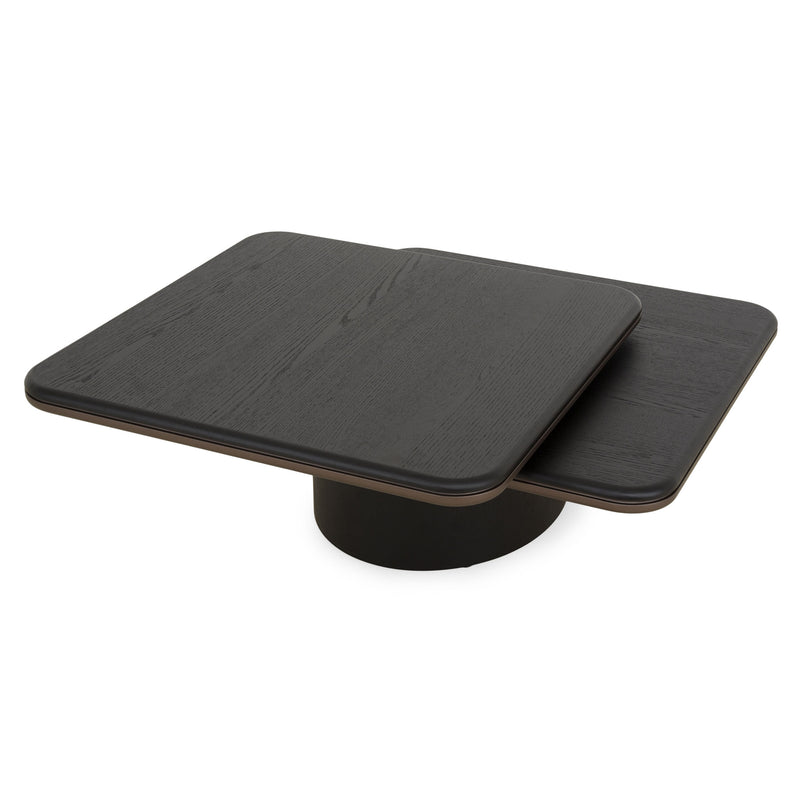 CHALMERS Măsuță cafea, blat rotativ