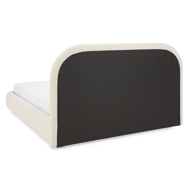 FRANCES Pat tapițat, 160x200cm, somieră rabatabilă și ladă depozitare incluse