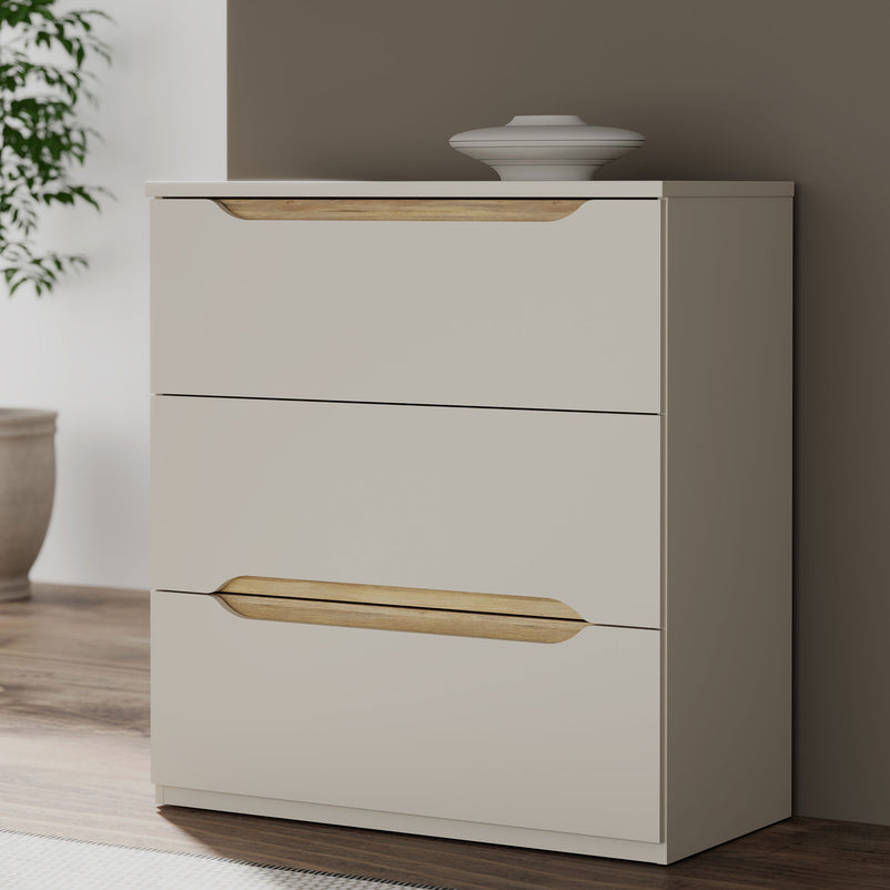 ELLIOT Comodă 3 sertare