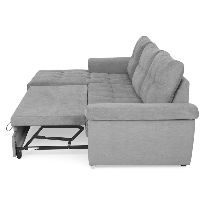 MARLEY Colțar extensibil, șezlong stânga/dreapta, stofă