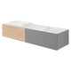 FONTANA Set mobilier baie, mască lavoar, lavoar, top