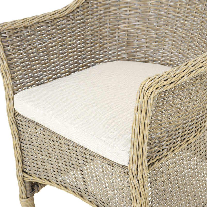 SAFFIRE Set mobilier terasă/grădină, 8 scaune și masă