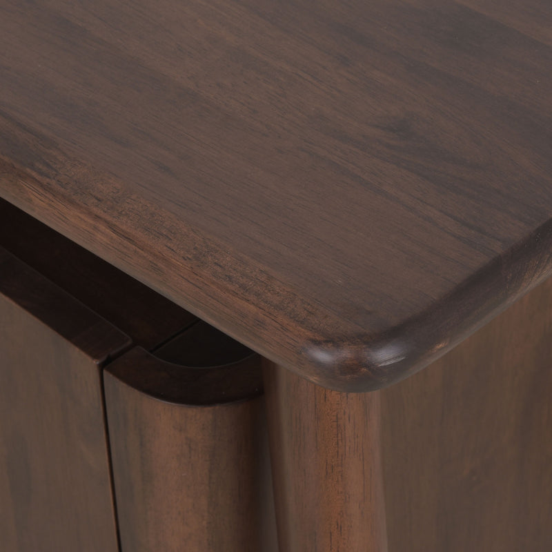 DUVALL Comodă TV, 2 uși, 2 sertare