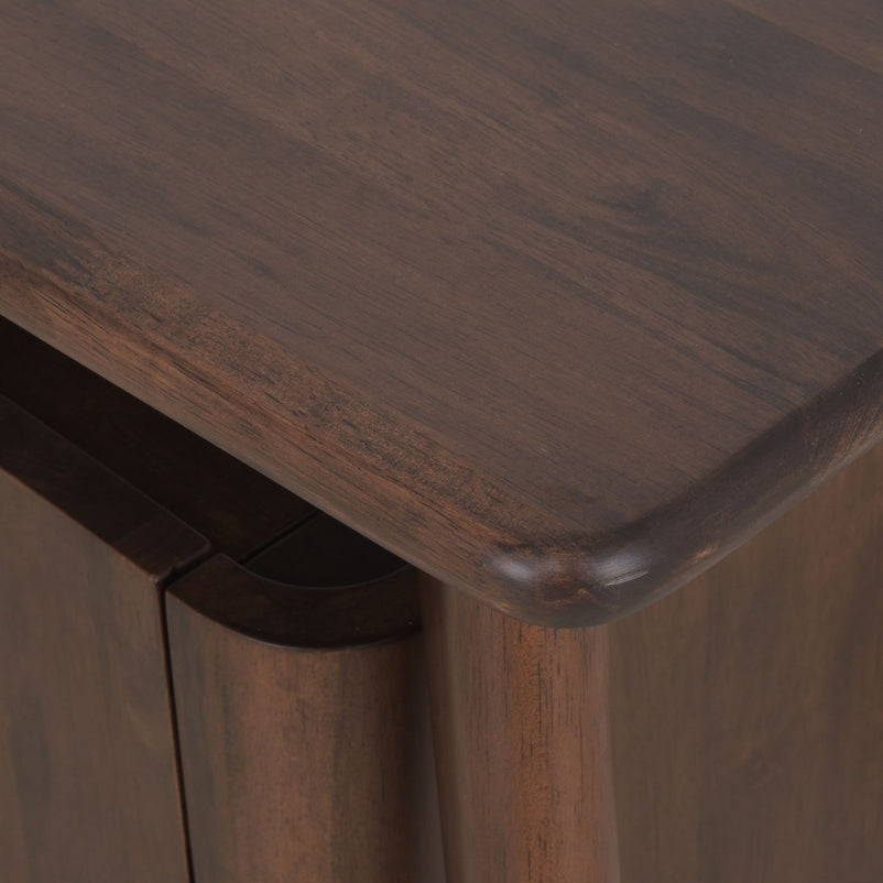 DUVALL Comodă TV, 2 uși, 2 sertare