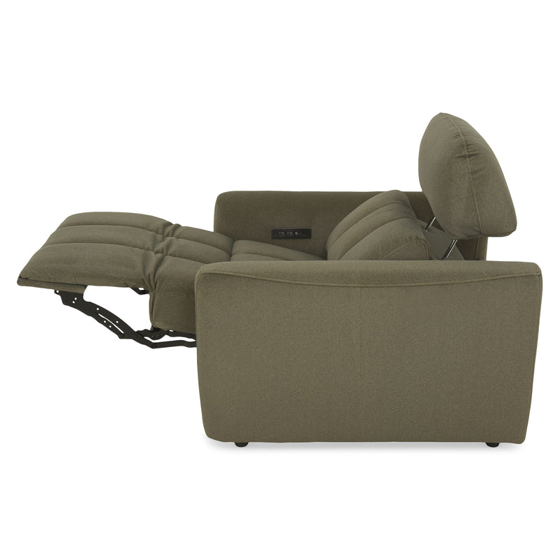 WISNER Fotoliu, recliner electric, mecanism electric tetieră, stofă