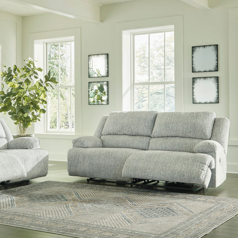 DERBY Canapea 3 locuri cu 2 reclinere manuale, stofă