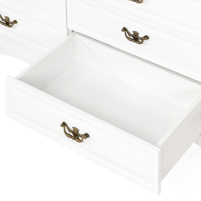 CASIAN Comodă 6 sertare