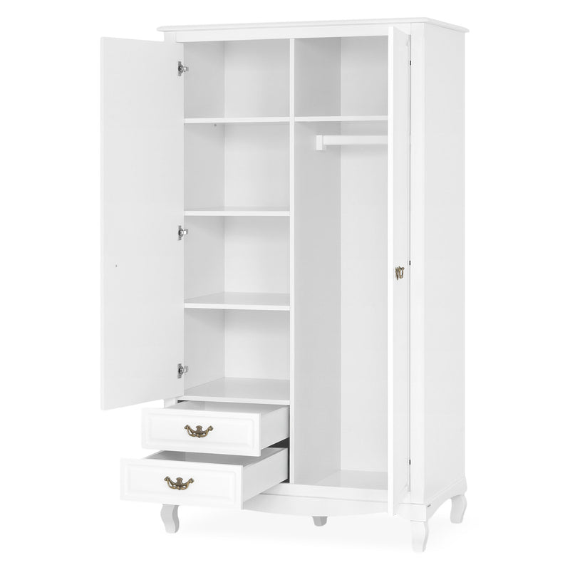 CASIAN Dulap copii, 2 uși, 2 sertare