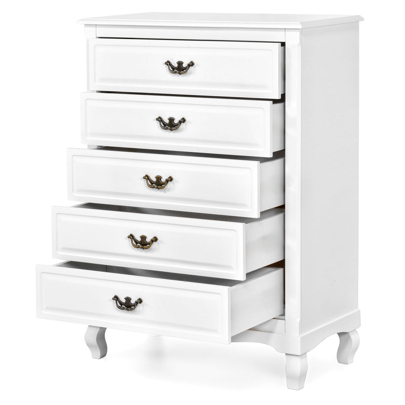 CASIAN Comodă 5 sertare