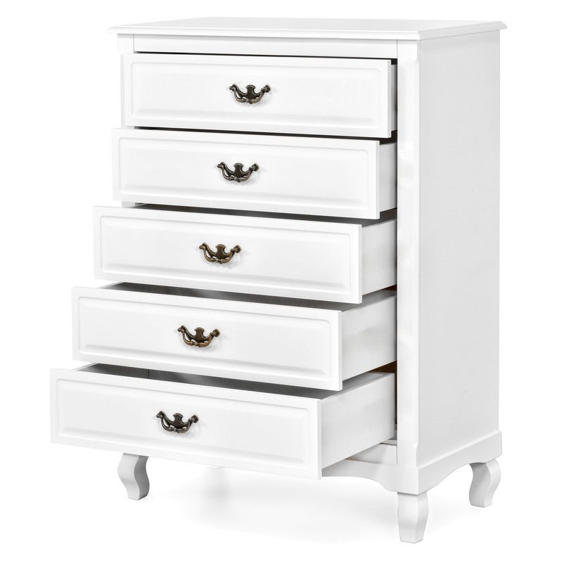 CASIAN Comodă 5 sertare