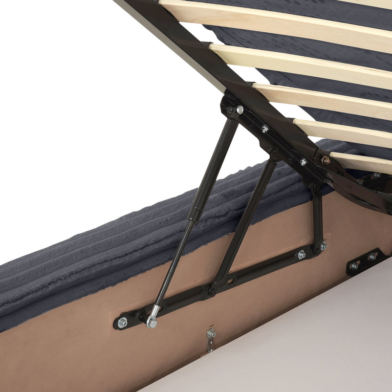 MARYANNE Pat tapițat, 160x200cm, ladă depozitare inclusă