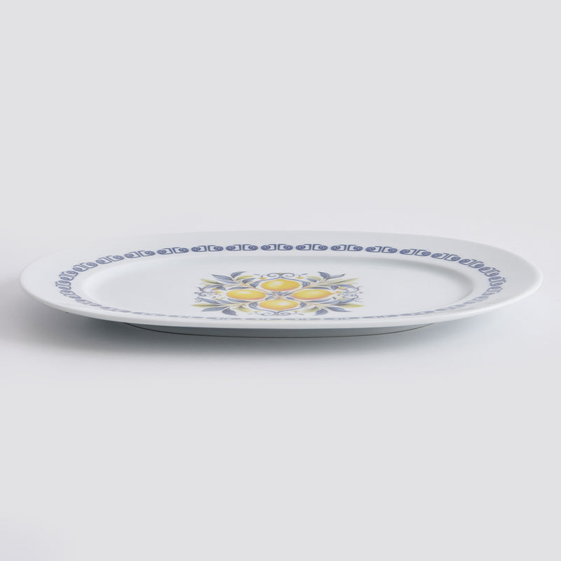 LEMONS Set veselă, porțelan, 24 piese