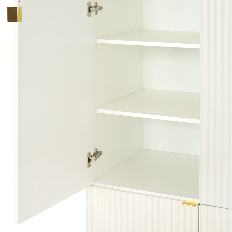 WAVE Dulap copii, 5 uși, 4 sertare