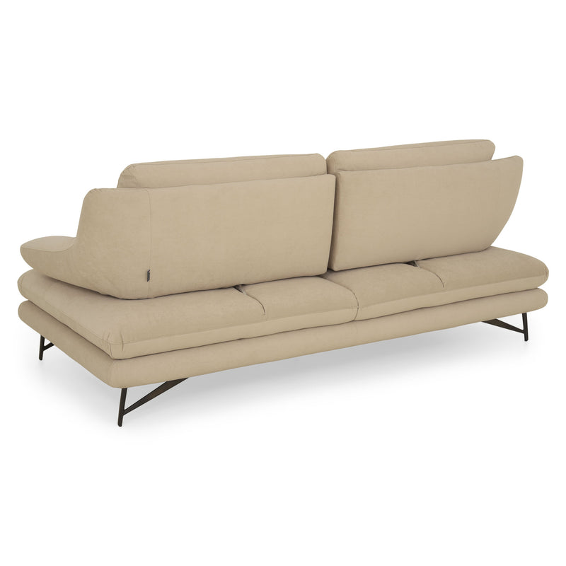 ADISA Canapea 3 locuri, mecanism spătar, stofă
