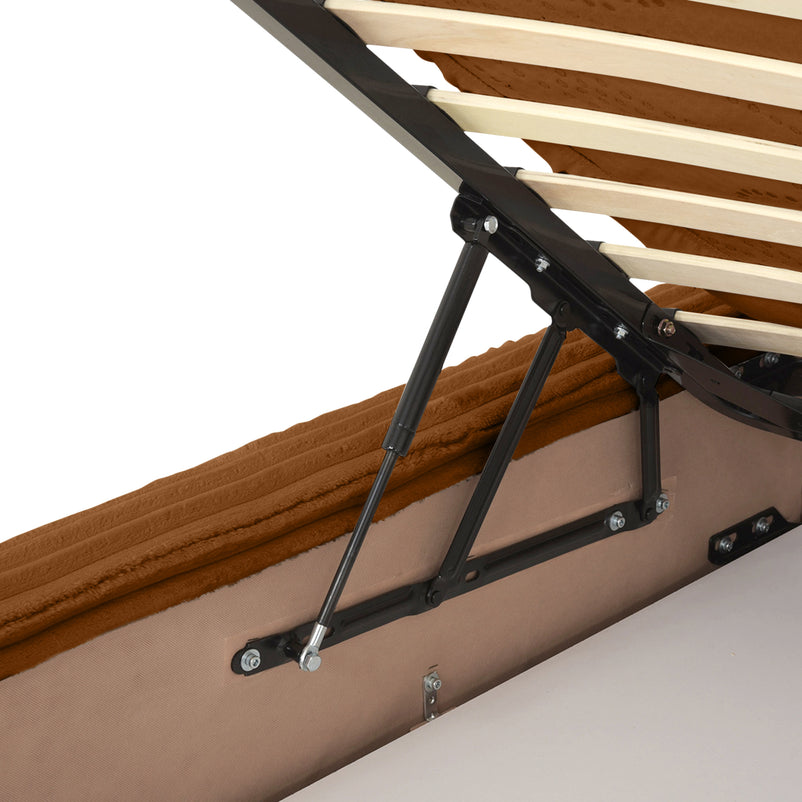 MARYANNE Pat tapițat, 160x200cm, ladă depozitare inclusă