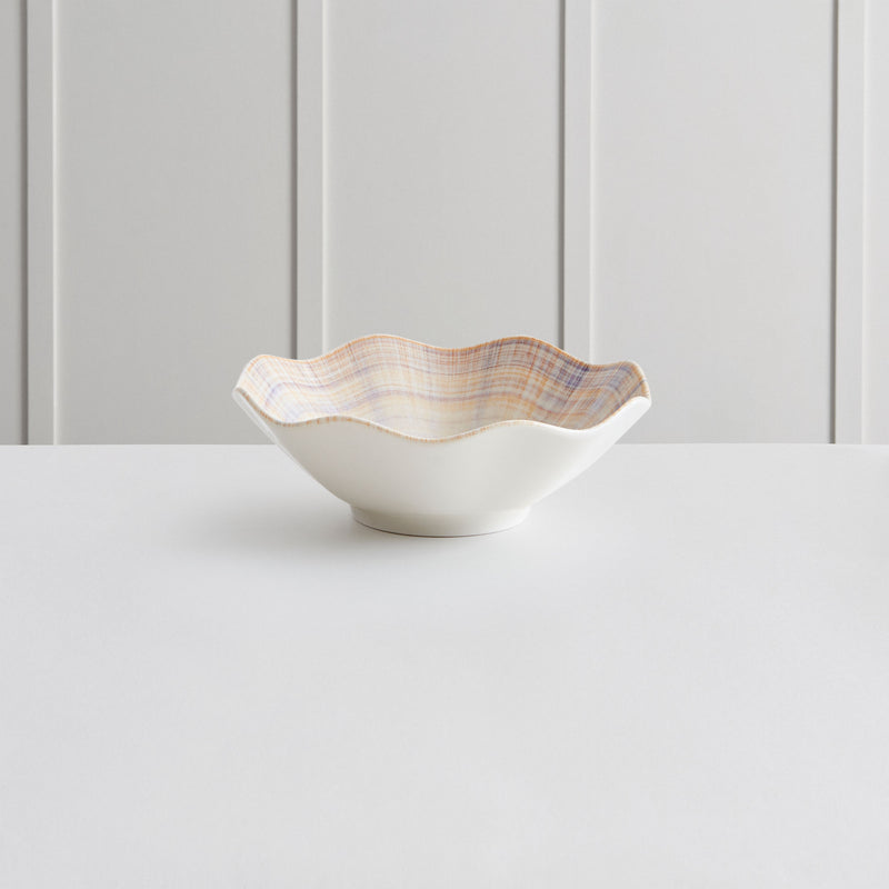 SHELL Set veselă 24 piese, porțelan